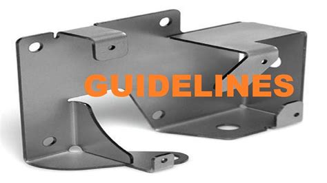 basic sheet metal|sheet metal basic design guidelines.